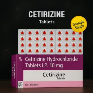 CETIRIZINE TAB  (TRIANGLE)