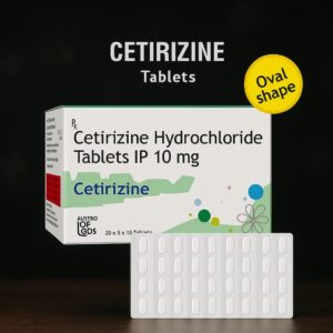 CETIRIZINE TAB (OVAL)